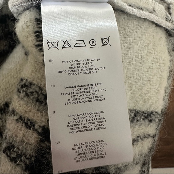 NWT IRO Bika Plaid Jacket – Size 34 (US 2) - Picture 15 of 15